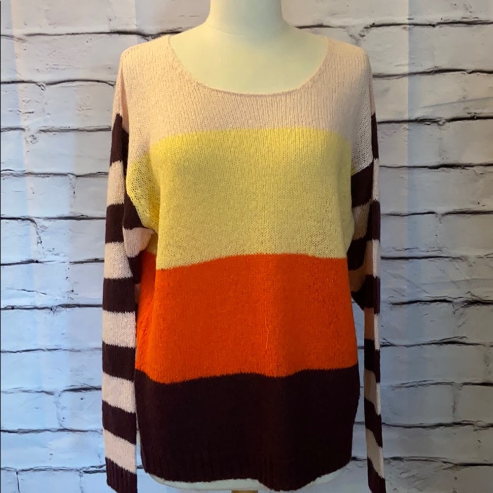 ICHI- IHERICA, multi-color sweater